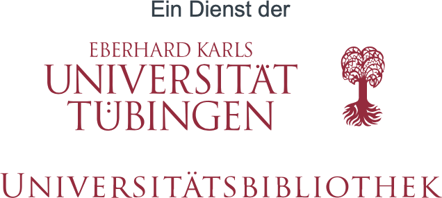 Logo der Universität Tübingen Universitätsbibliothek